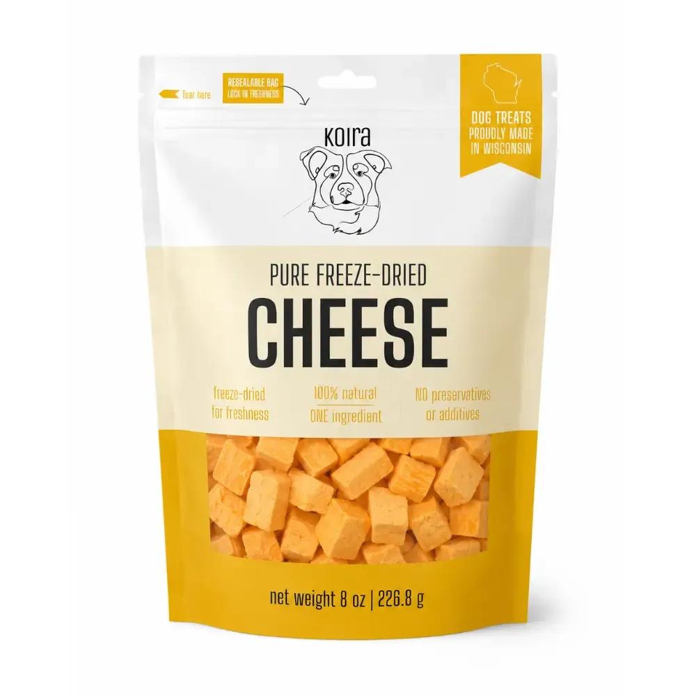 Koira - Dog - Freeze Dried Wisconsin Cheese - 8oz