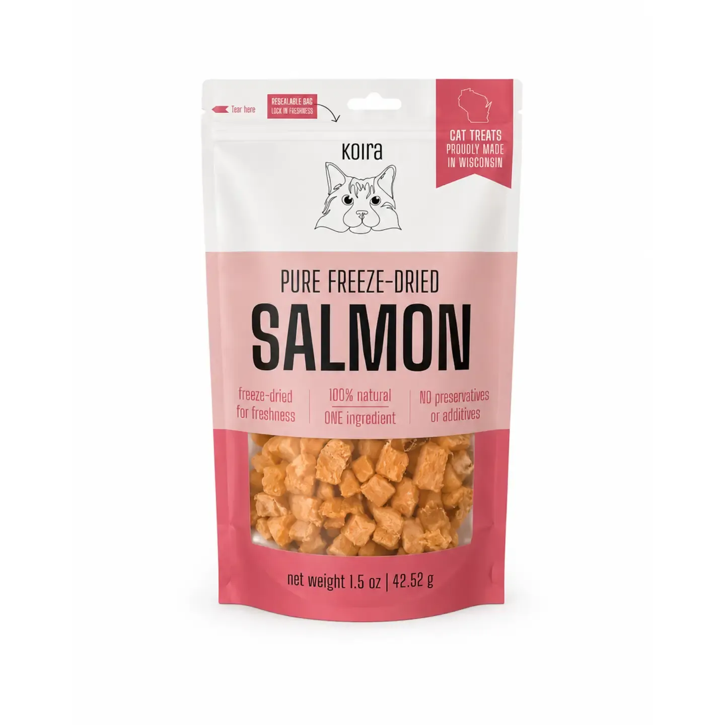 Koira - Cat - Freeze Dried Salmon - 1.5oz