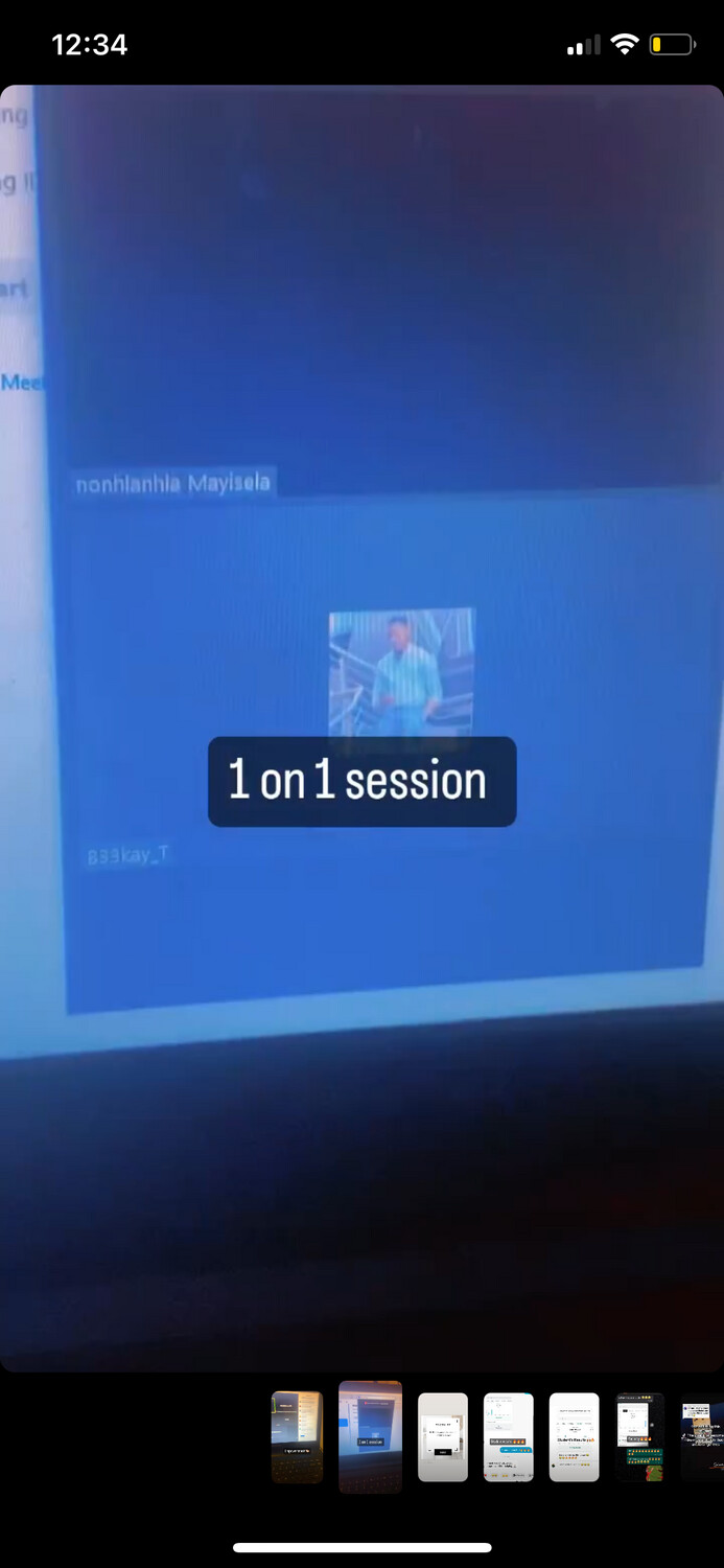 1 on 1 mentorship