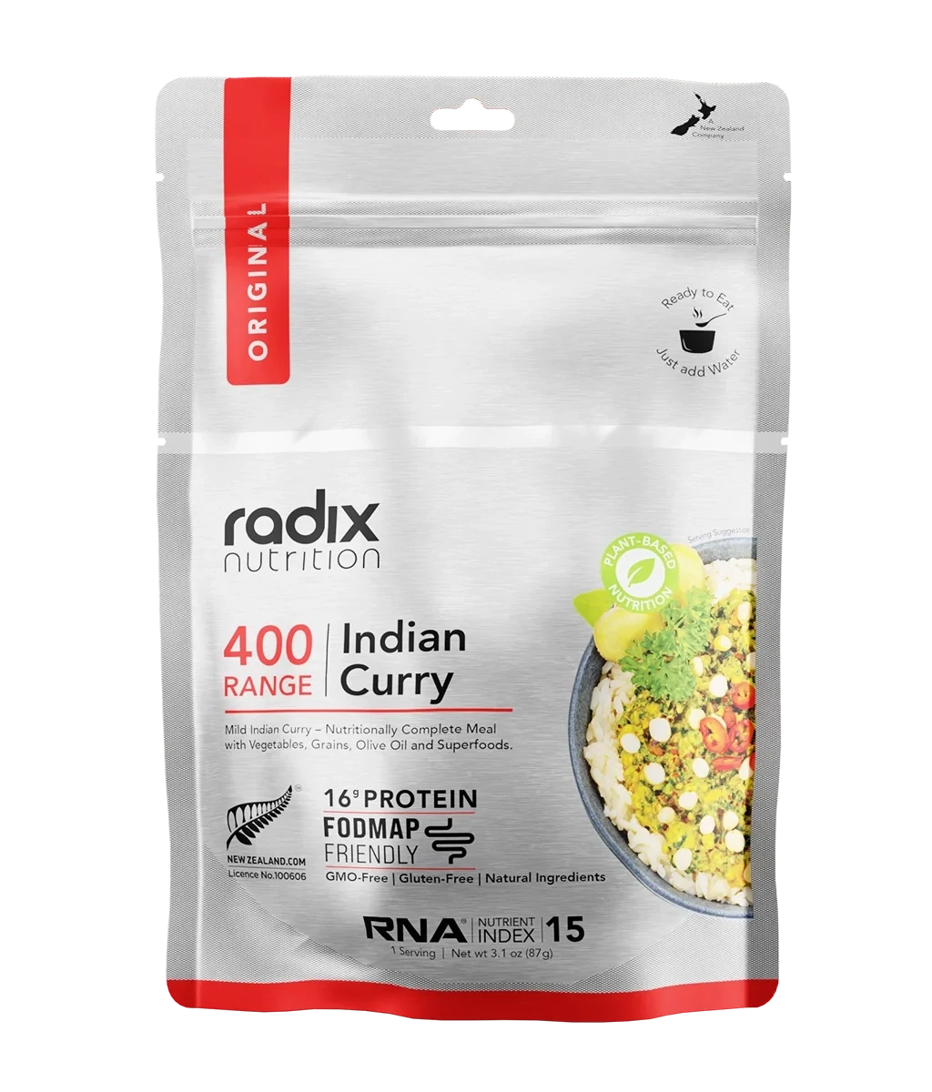 FOBMAP Meal Range, Flavours: indian Curry, Serving Size: FODMAP 400kcal