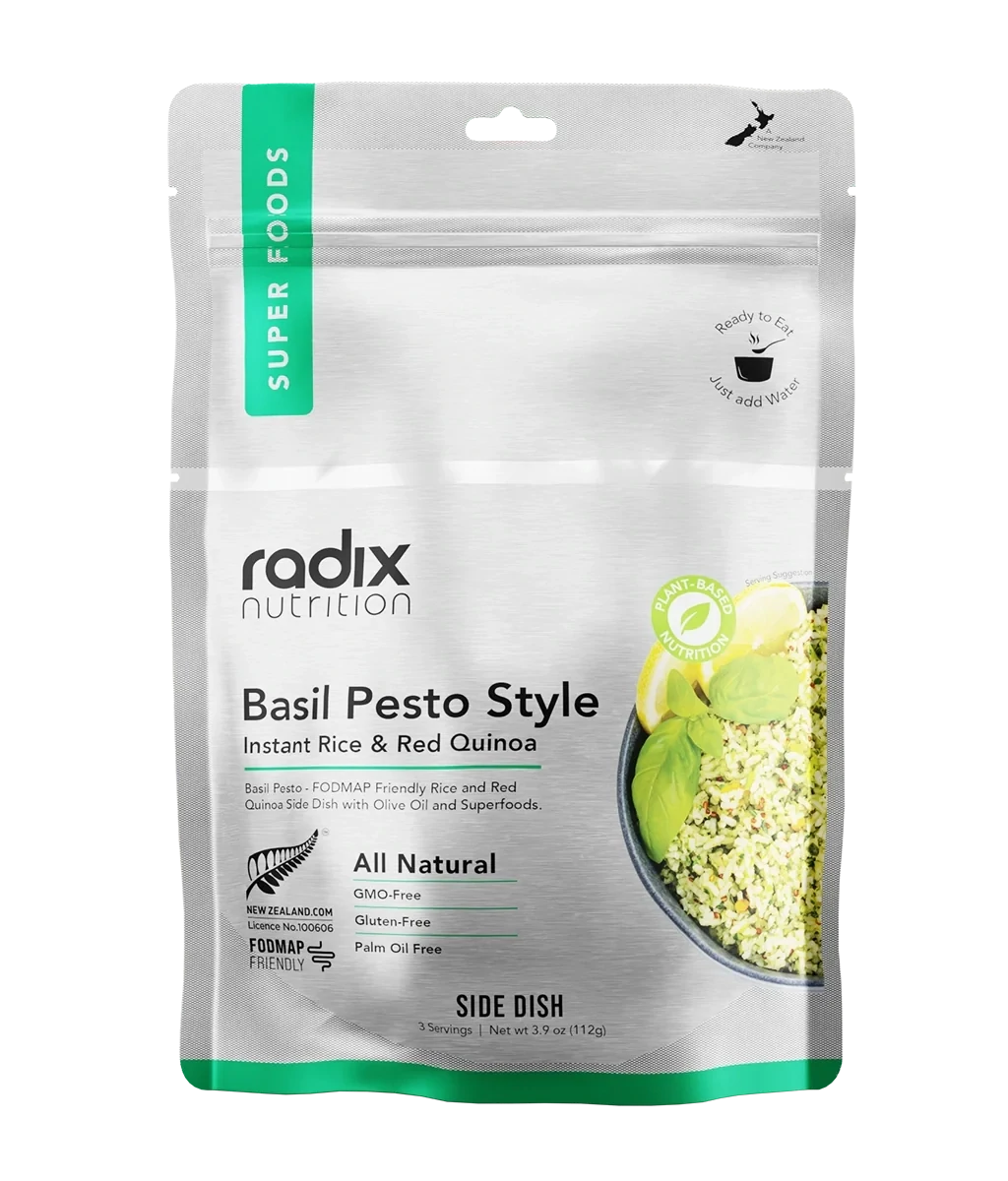 Superfood Instant rice and red quinoa, Flavours: Basil Pesto, Serving Size: 3 servings