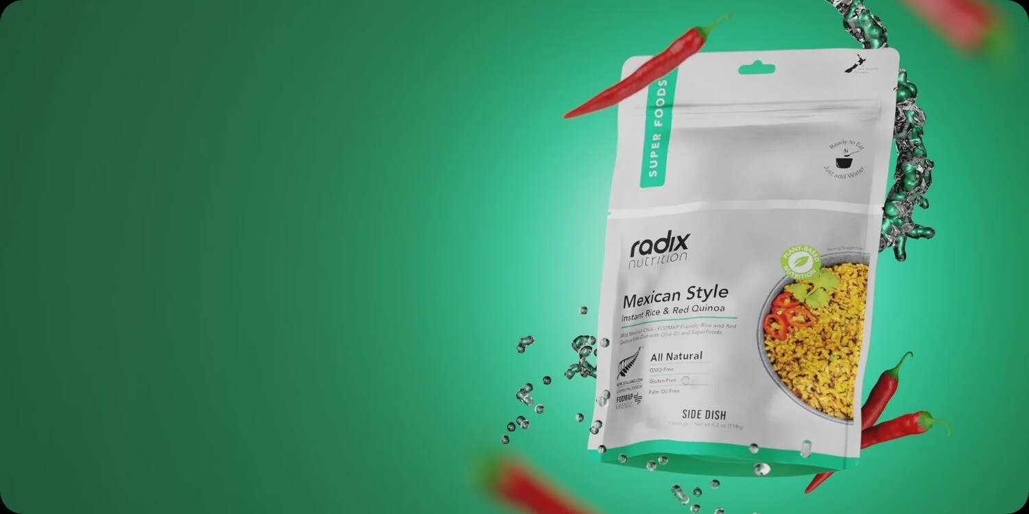 Superfood Instant rice and red quinoa