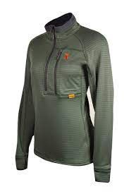 Gridfleece Top - Womens - Performance Olive