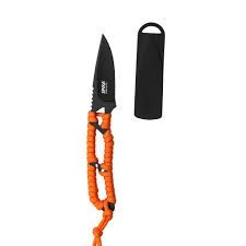 Spika Pack-Lite Knife Fixed Blade + Paracord - Orange [ SPL-113 ]