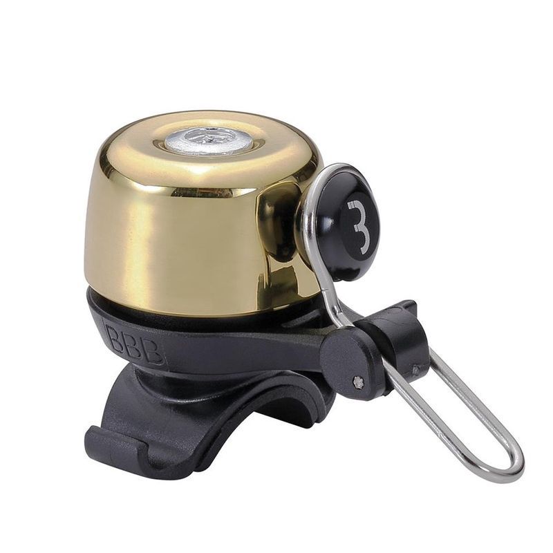BBB Bicycle Brass Bell - Glossy Gold - BBB-17