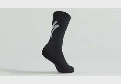 Specialized Techno MTB Tall Logo Socks - Black