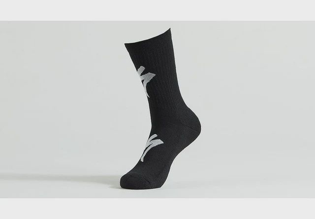 Specialized Techno MTB Tall Logo Socks - Black