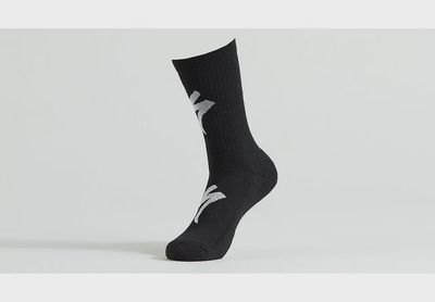 Specialized Techno MTB Tall Logo Socks - Black