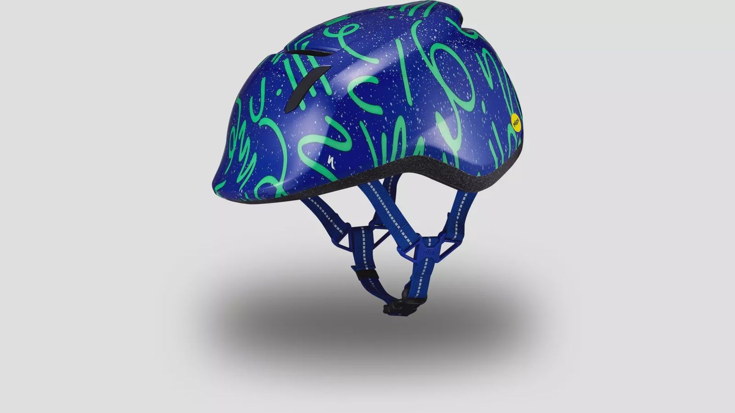Specialized MIO 2 Helmet - Toddler- Sapphire/Electric Green