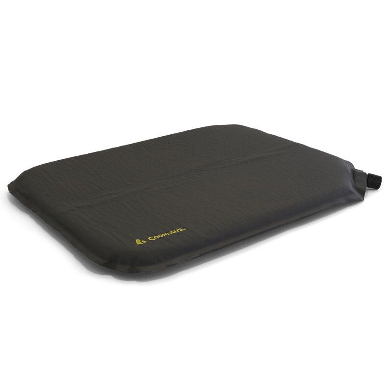 Coghlans Self Inflating Seat Cushion - Black