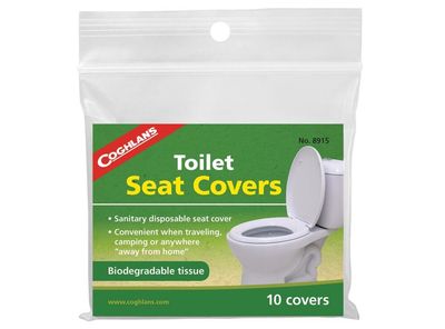 Coghlan&#39;s Toilet Seat Covers 10 pack