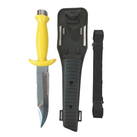 Immersed Cairo Dive knife yellow