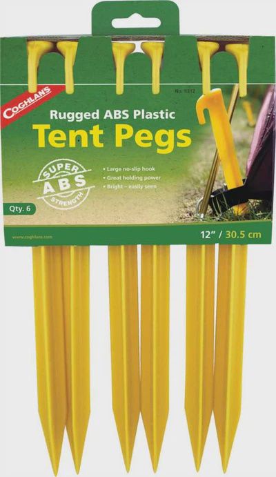 Coghlans Tent Pegs 6 pack