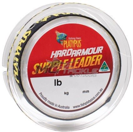 Platypus Hard Armour Supple Leader 100lb x 60m