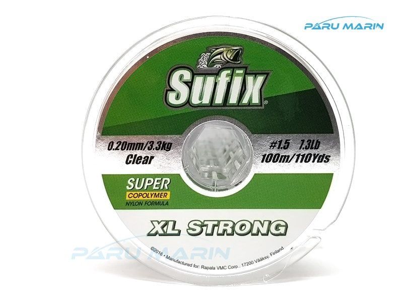Sufix XL Strong Monofilament Green 300m 6.1lb