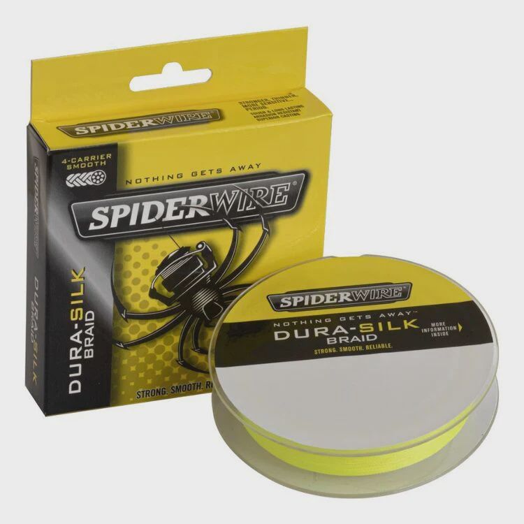 Spiderwire Dura-Silk Braid Hi Vis Yellow Superline 150m 10lb