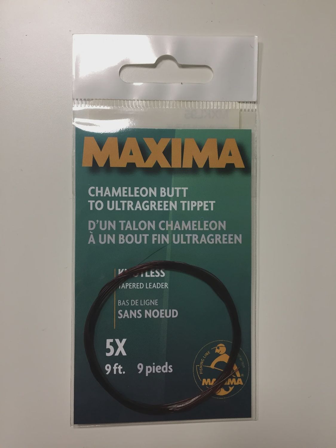 Maxima Tapered Leader 5X 9ft
