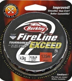 Berkley FireLine Tournament Exceed Fishing Line 4.0kg 135m - Crystal