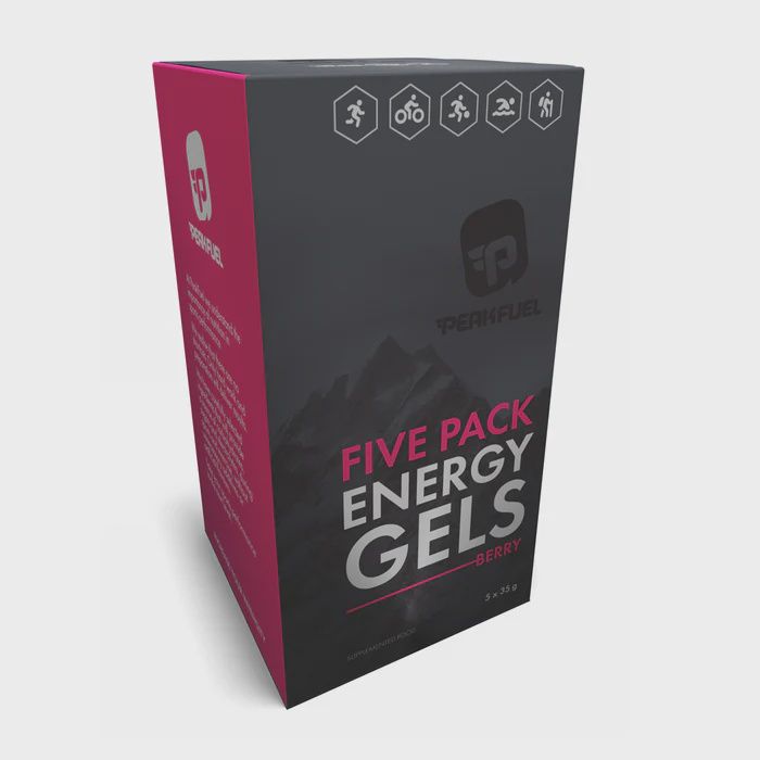 PeakFuel Energy Gels - Berry 5x35g