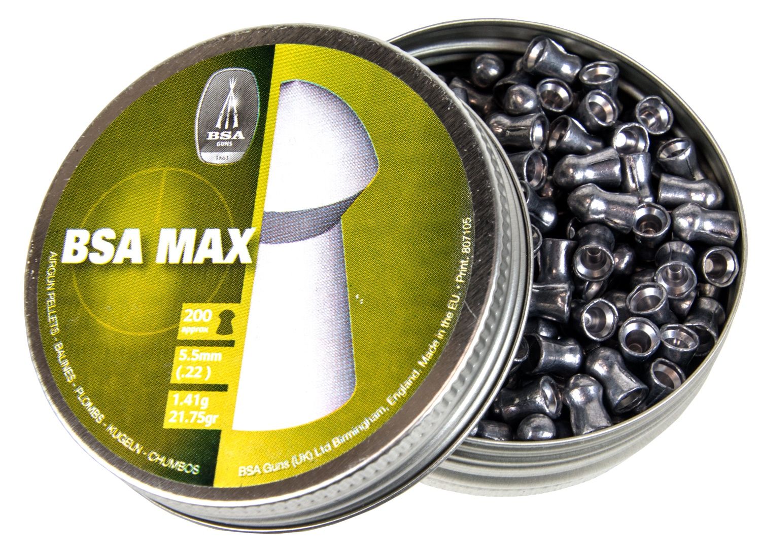 BSA Max .22 Pellets 21.75gr