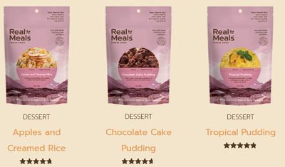 Real Meals Freeze Dried Meals - Dessert