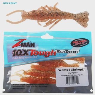 Z-Man Shrimpz 4&quot; New Penny