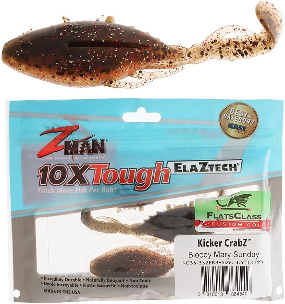 Z-Man Kicker Crabs 3.5&quot; Bloody Mary