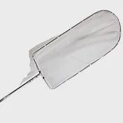 Nacsan White bait Scoop Net 4.2m with Trap Grey - Detachable Handle