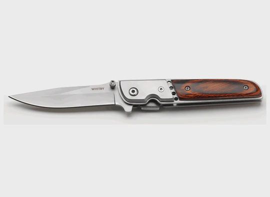 Whitby Lock Knife Pakkawood &amp; Stainless Steel  - 3.5&quot; LK368