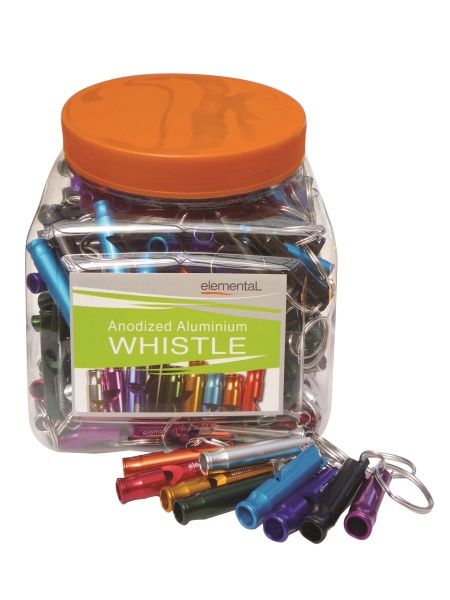 Elemental - Pealess Whistle - Colour Mix - Each
