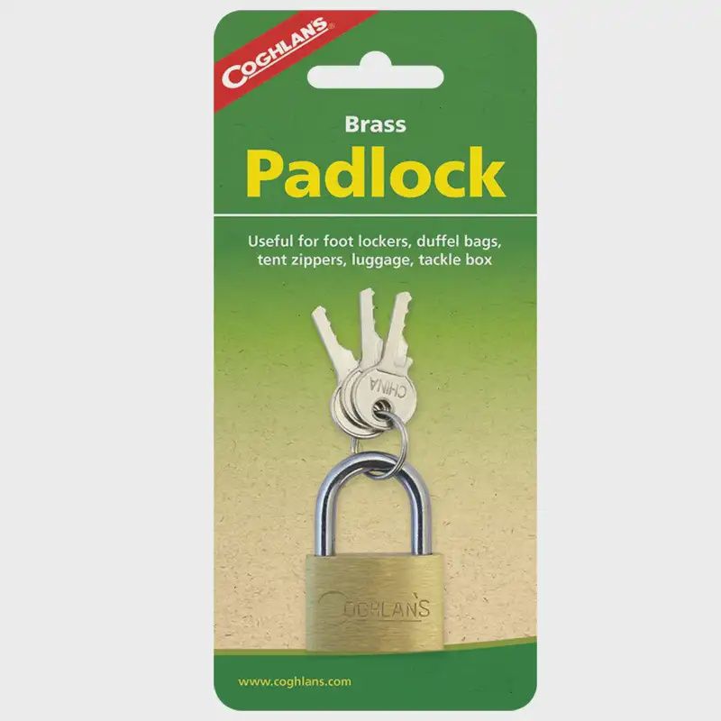 Coghlans Padlock Small Brass
