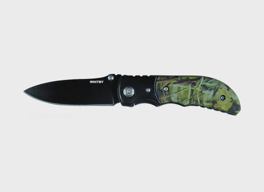 Whitby LK128 Camo Lock Knife 2.75&quot;