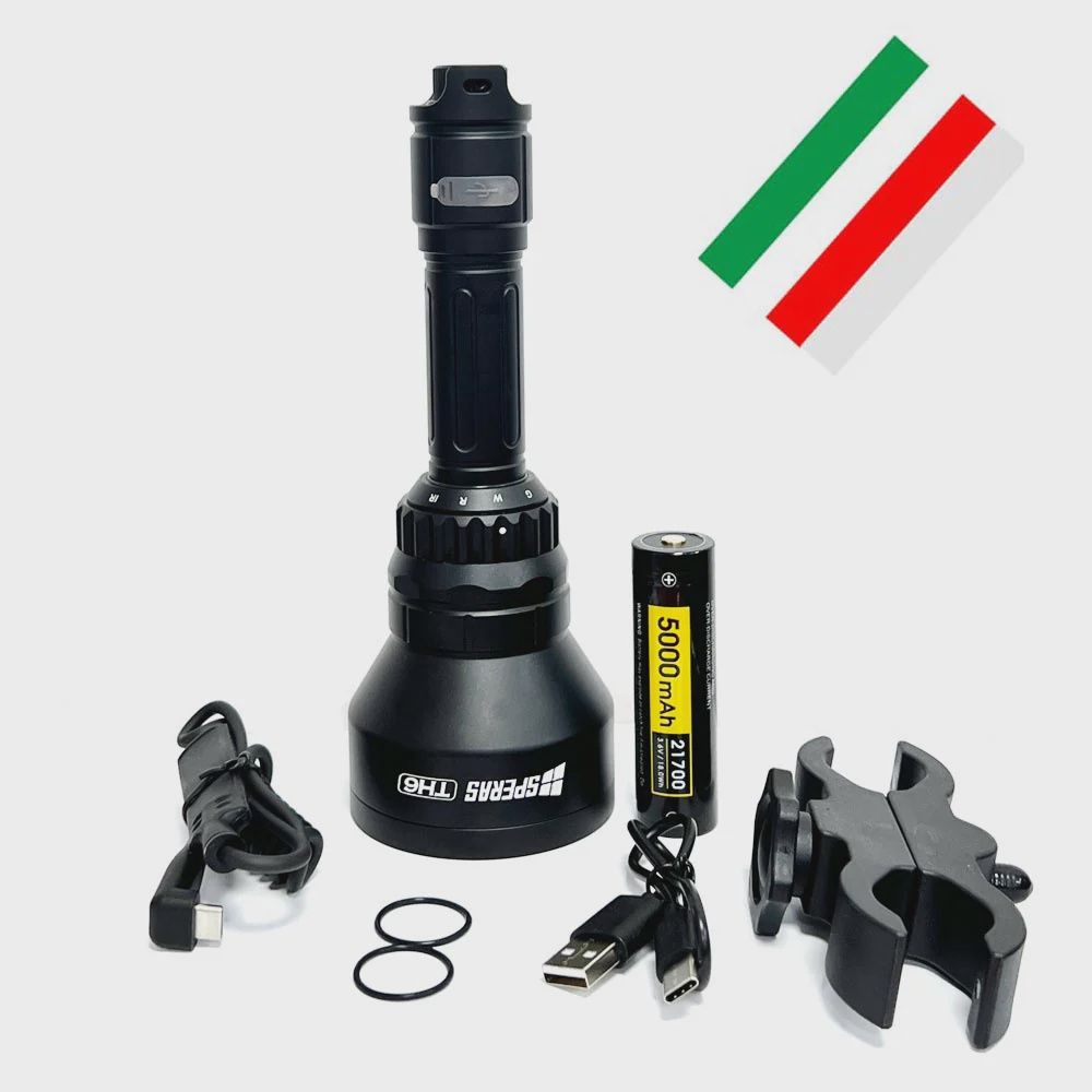 TH6K 800 Lumens 4in1 Tactical Hunting Flashlight Kit