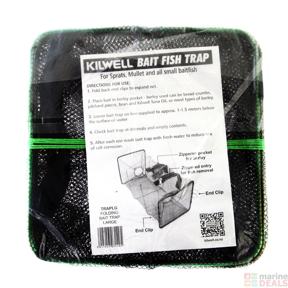 Kilwell Bait Trap Brown/Green Folding