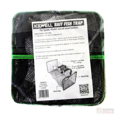 Kilwell Bait Trap Brown/Green Folding