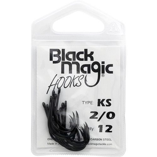 Black Magic KS 2/0 Hook Small Pack (12)