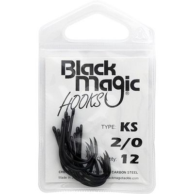 Black Magic KS 2/0 Hook Small Pack (12)