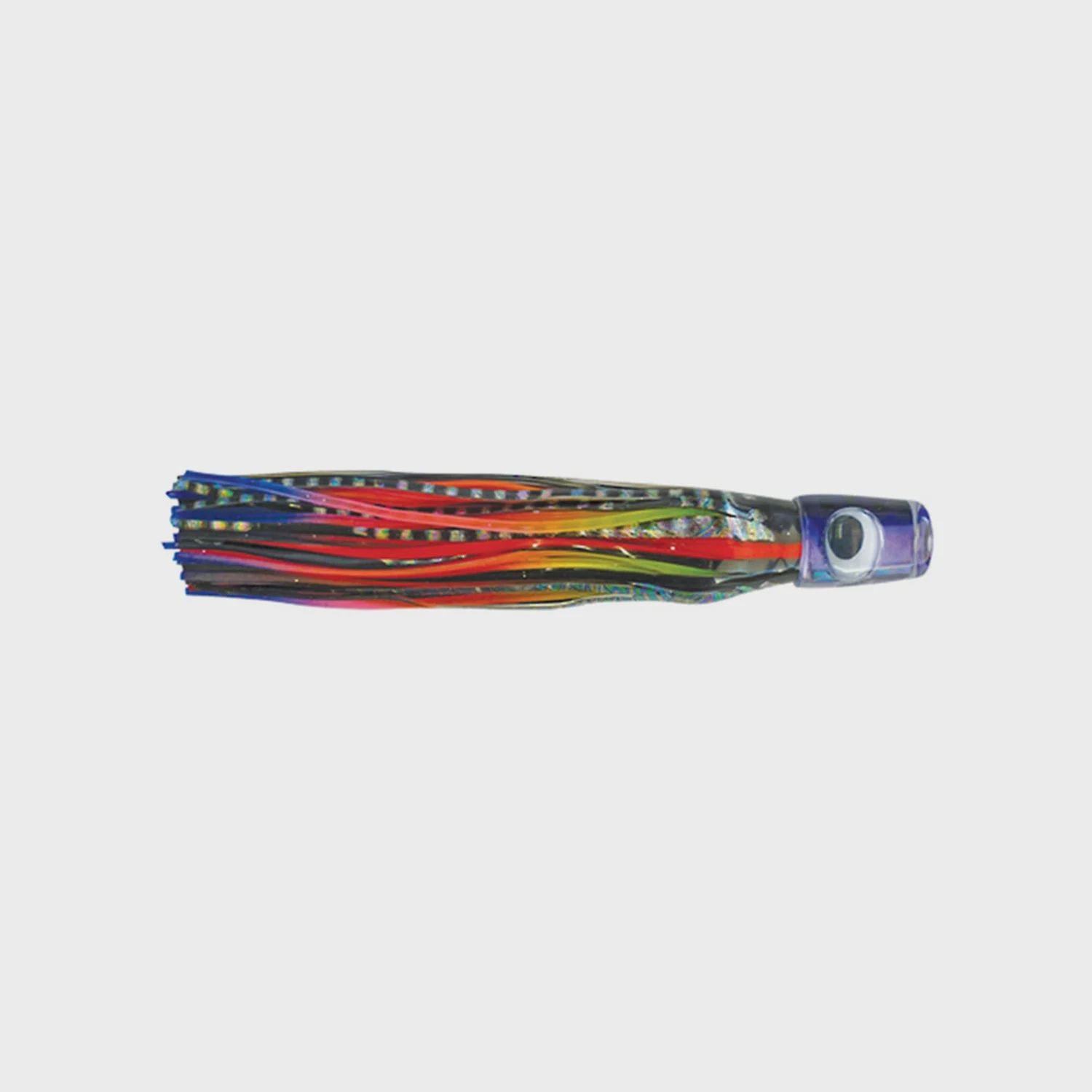 Black Magic Rainbow Rocker Single Rig Game Lure