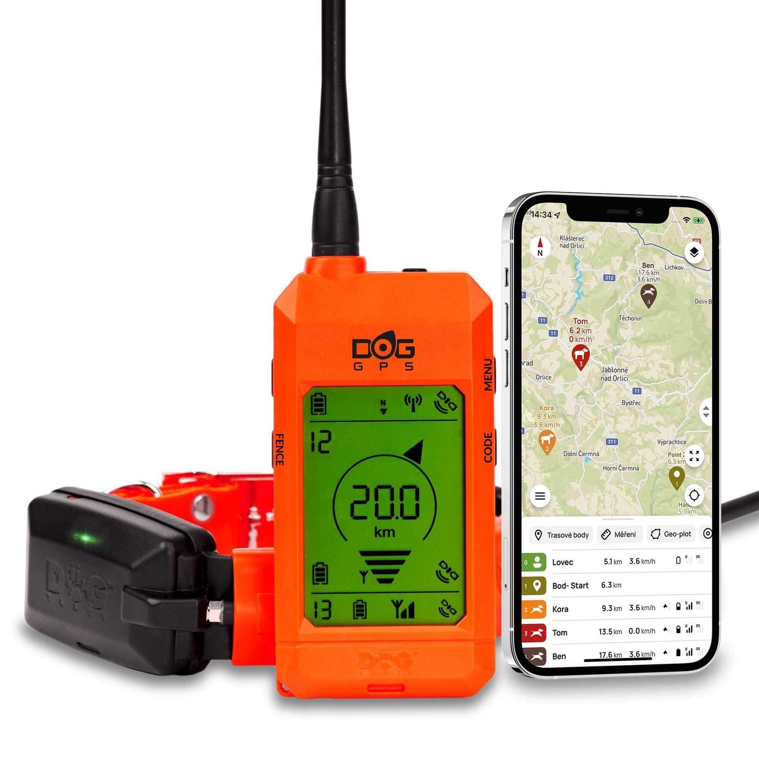 Dog Trace X30 Track and Trace System 1 Collar