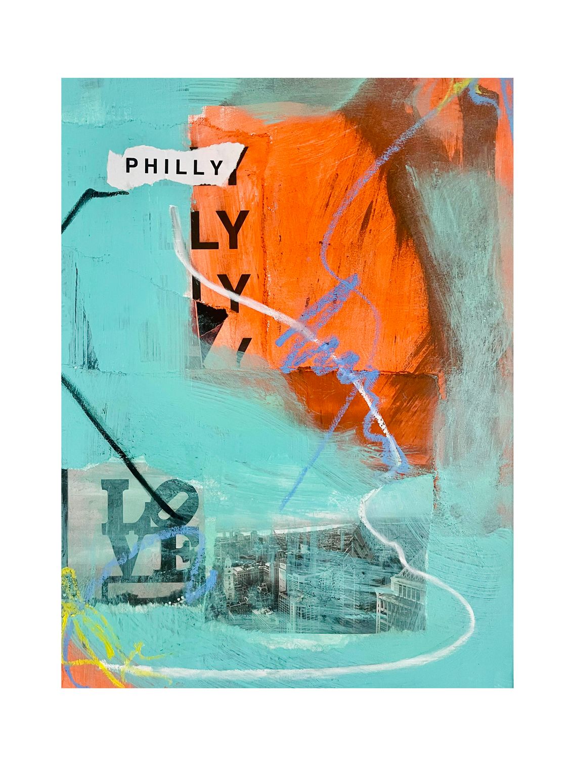 Philly 1 &amp; 2 (diptych print) Set of Two