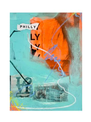 Philly 1 &amp; 2 (diptych print) Set of Two