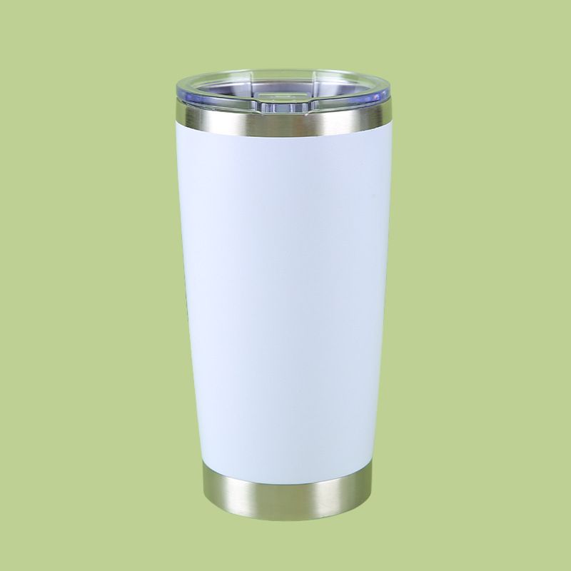 20oz Car Travel Coffee Cup - White