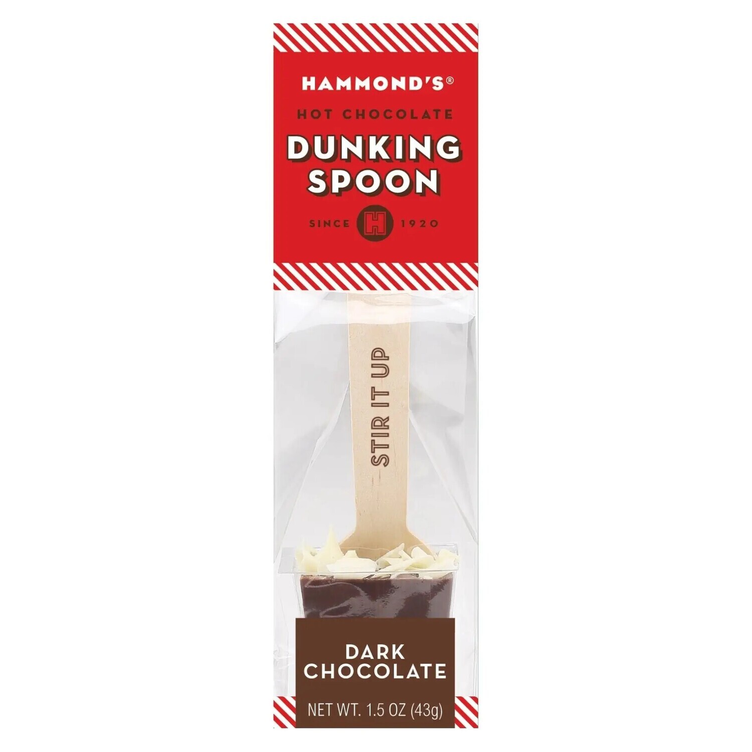 Hammond's Dark Chocolate Dunking Spoon 1.5oz