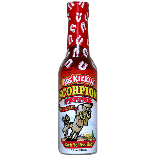 Ass Kickin’ Scorpion Pepper Hot Sauce