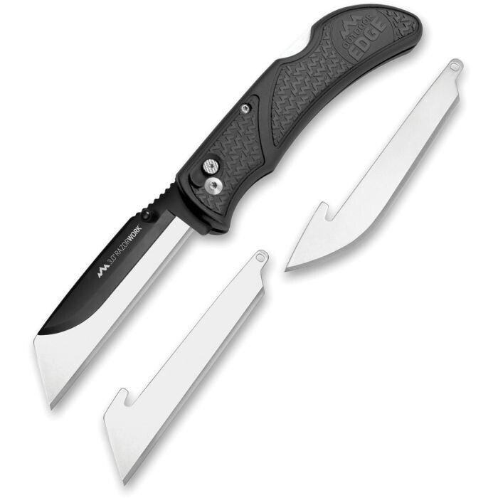 Outdoor Edge Razor Work Lockback Gray