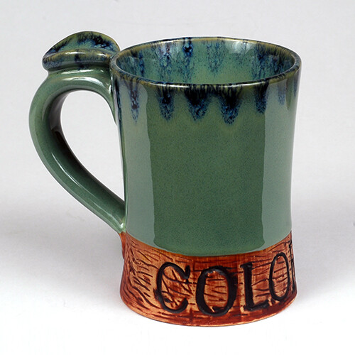 Mug – Pottery – Wood Grain – Colorado – 1486C