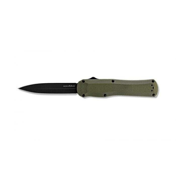 Benchmade Autocrat D/A OTF Automatic Knife OD Green G-10 (3.71" Black) 3400BK-1