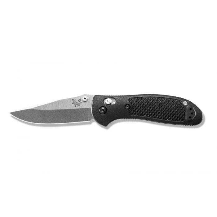 Benchmade Griptilian AXIS Lock Knife Black (3.45" Satin) 551-S30V