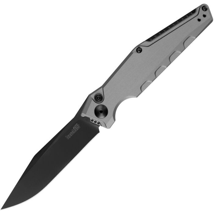 Kershaw Galyean Launch 7 Automatic Knife Gray (3.75" Black) 7900GRYBLK