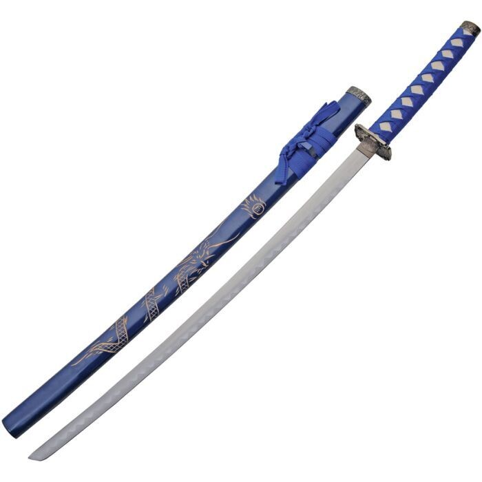 Dragon Katana Small Blue